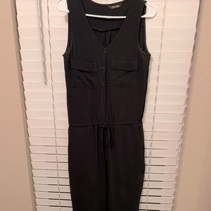 Black Peyton Jensen jumpsuit. Size Small. Length is perfect for me at 5’4”